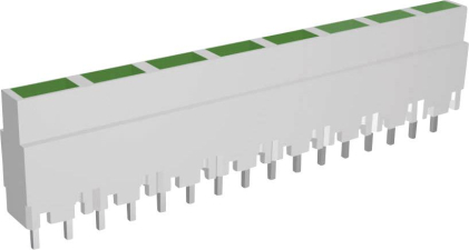 LED-Leiste 8 Fach Grau/Grün LED-Leiste 8 Fach Grau/Grün