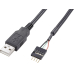 Akasa Intern USB 2.0-Kabel 40cm