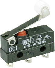 Subminiaturschalter Dc1c-A1rb, 6a/250v Subminiaturschalter Dc1c-A1rb, 6a/250v