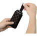 Handy-Sleeve Velvet Pouch Braun Gr.S