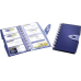 Durable Visitenkartenbuch 2452-07 Blau