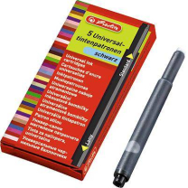 Herlitz Tintenpatron 10412088 Sw Ve10
