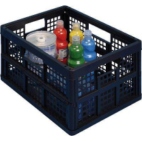 Reallyusefull Box Klappbox 32fbk Schwarz