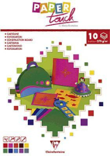 Clairefontaine Fotokarton PAPERtouch® Premium Block 97344C DIN A4 300 g/m² 10 Blatt 10-farbig Clairefontaine Fotokarton PAPERtouch® Premium Block 97344C DIN A4 300 g/m² 10 Blatt 10-farbig