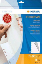 Herma Fotokarton 10 Blatt Weiß 7571 Herma Fotokarton 10 Blatt Weiß 7571