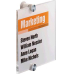 Durable Türschild Crystal Sign 4822-19