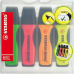 Stabilo Textmarker 73/4 4er Etui