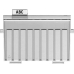 Han Stutzplatten A4 Grau 9024/11