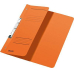 Leitz Schlitzhefter 1/2-Vd Orange 3744