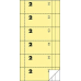 Zweckform Bonbuch 300 Bons 832 Gelb