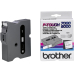 Brother Band Tx-251 24mm Weiss/Schwarz