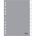 Durable Register 10 Bl. A4 Grau 6441-10