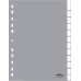 Durable Register 12 Bl. Grau 6410-10