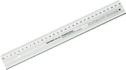 Rumold Schneide-Lineale/639/30 30cm silber Aluminium Rumold Schneide-Lineale/639/30 30cm silber Aluminium