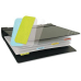 3l Registertabs 10512 12x40mm Sort. Ve48