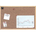 5 Star Korktafel Holz 60x40 Cm