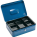 5 Star Geldkassette 8 Geldfächer Blau