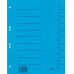 Bene Trennblätter 98300 A4 Blau Ve50