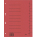 Bene Trennblätter 98300 A4 Rot Ve50