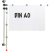 Maul Wandpresenter 62530 Blau