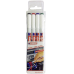 Edding Kabelmarker e-8407 4er Set 4-8407-4 Strichbreite ca. 0.3 mm Spitzenform Rundform Schwarz, Rot