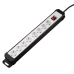 Steckdosenleiste 8-fach Mid Class 45° mit Schalter