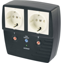 2 Port Ip-Steckdose mit Msn-Steuerung
