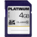 Platinum Sdhc Karte 4GB Class10