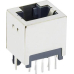 RJ45-Buchse 180° Cat6 Geschirmt 1-Fach