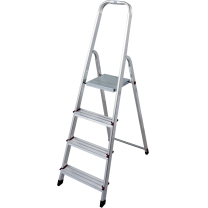 Krause Stufen-Stehleiter (Alu), 4 Stufen