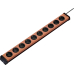 Steckdosenleiste 10-fach Universal Or/Sw