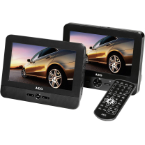 AEG Dvd-4551 DVD-Player mit 2 Monitoren