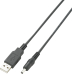 Usb-Stromkabel 5v Dc3,5 1m Bulk