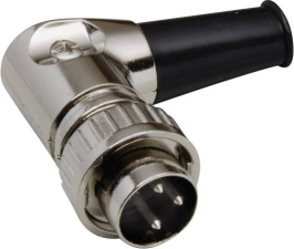 DIN-Winkelstecker 5 Pol 240° Renkverschluss DIN-Winkelstecker 5 Pol 240° Renkverschluss