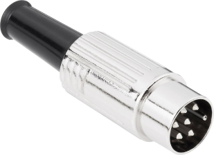 DIN-Stecker 5 Pol 240° Verriegelung DIN-Stecker 5 Pol 240° Verriegelung