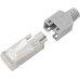 Hirose RJ45 Cat.5e Steckverbinder Rot