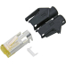 Hirose RJ45 Cat.6a Steckverbinder Rot