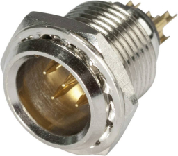 Hicon XLR-Steckverbinder Stecker, Einbau vertikal Polzahl: 5 Silber HI-XMEM5 1 St. Hicon XLR-Steckverbinder Stecker, Einbau vertikal Polzahl: 5 Silber HI-XMEM5 1 St.