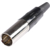 Hicon-Mini-Xlr Kabel-Stecker 3-Pol