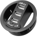 3 Port Usb-Hub Einbauhub 60mm