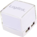 Logilink 4 Port USB 2.0 Hub Led Weiß