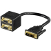 Dvi-I Spliter-Kabel Auf 2xvgabuchse0,15m