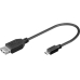 USB 2.0 Verl.-Kabel A/St. Micro-B0,2m