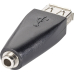 Usb2.0 Adapter A-Buchse/3,5mm Klinke Bu.