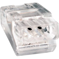 WAGO Dosenklemme 3x1,5 - 4mm transparent