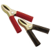 Batterie-Klemmen 50 A Federklemme (L x B) 80 mm x 12 mm