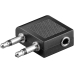 Klinke-Flugzeugadapter 2x3,5mmst/3,5mmbu