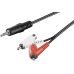 Klinke-Cinch-Kabel 3,5mmklinke/Cinchbu/S