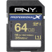 Pny Sdxc Karte 64GB Uhs-1 Professional X