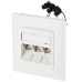 Btr Modul Up Cat 6a 180° 3 Port